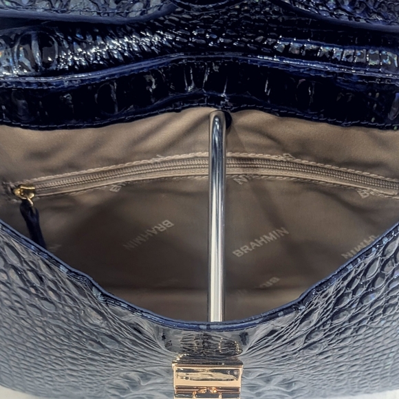 NWOT Brahmin Gianna in Royal Blue - Picture 10 of 12